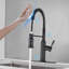 Robinet de cuisine tactile avec douchette extractible-125772390