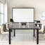 Bureau en coin VIVO Electric 95 po x 55 po, série 404B-92395430-92395433