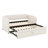 Twin Size Upholstered Daybed With Pop Up Trundle, Velvet Upholstered Daybed With Trundle-1571581715