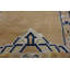 Tapis naturel chinois à motif de grues blanches de style 19e siècle Ningxia