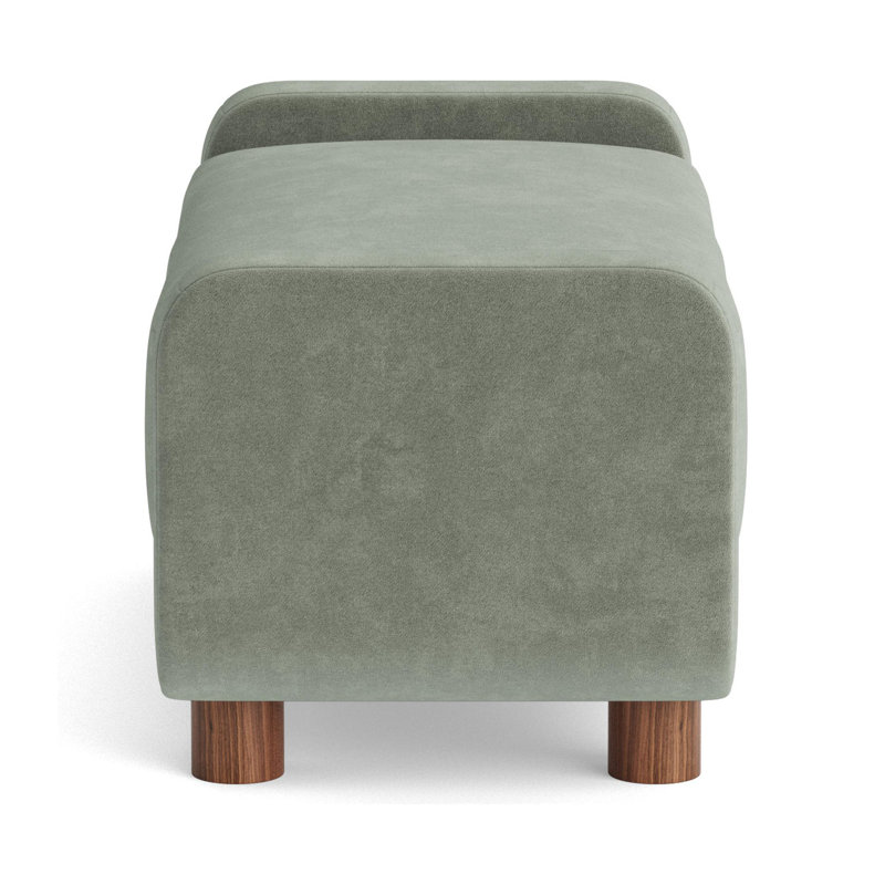 Eva Ottoman, Velvet - Sage