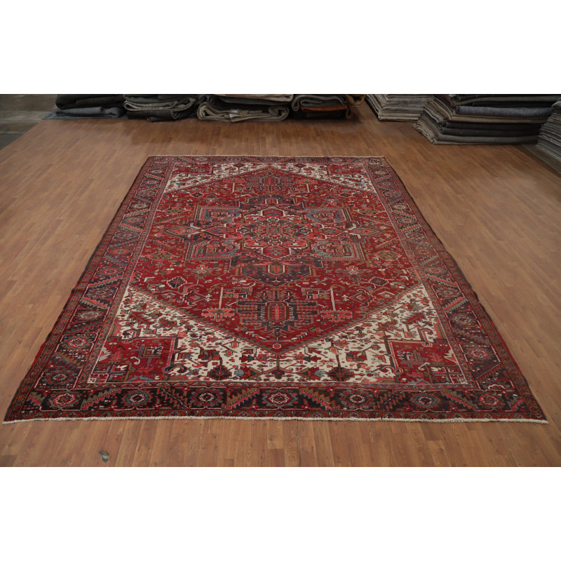 Tapis rouge rétro 10 x 13