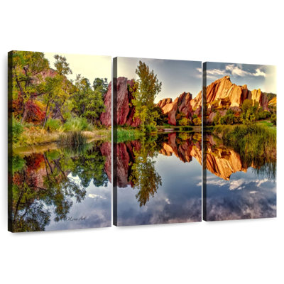 Alvord Red Rocks Reflection