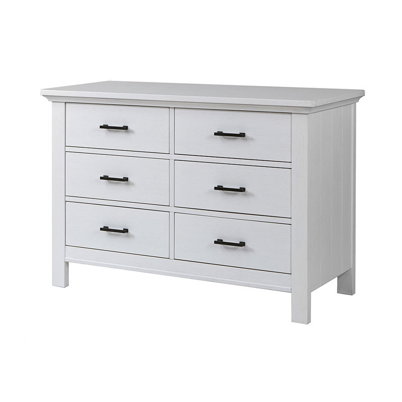 Adame Kids 6 - Drawer Dresser, Vintage White