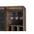 Rustic Sideboard, Black Sideboard, Sideboard With Wine Storage