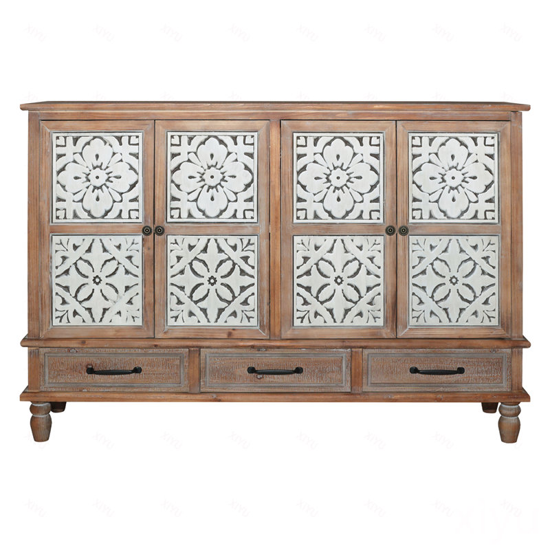Armoire d'appoint 59,06 po Chic Natural