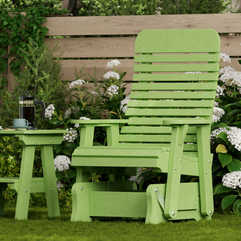 Fauteuil oscillant simple Signature, Vert citron