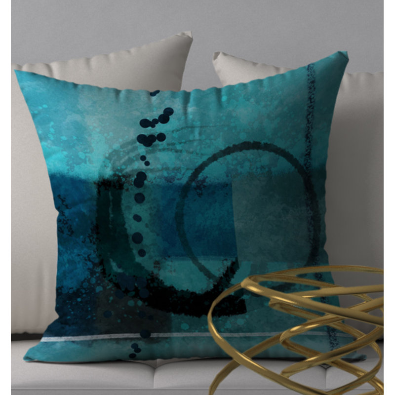 Housse de coussin décoratif carrée rapide et robuste, 20 po x 20 po