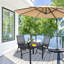 Alazah Patio Dining Set with Square Table