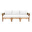 Monterey Outdoor 7 - Piece Teak Conversation Set-1141474673-1188766322