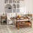 Berardina 3 - Piece Living Room Furniture Set, Modern Brown Lift-Top Coffee Table with Hidden Storage & Nightstand Set of 2 with Drawer and Open Shelf-1733095749