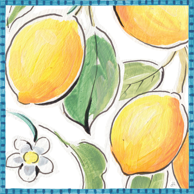 "Mediterranean Breeze XVI" par Daphne Brissonnet, reproduction d’art sur toile, H 20 po x l 20 po