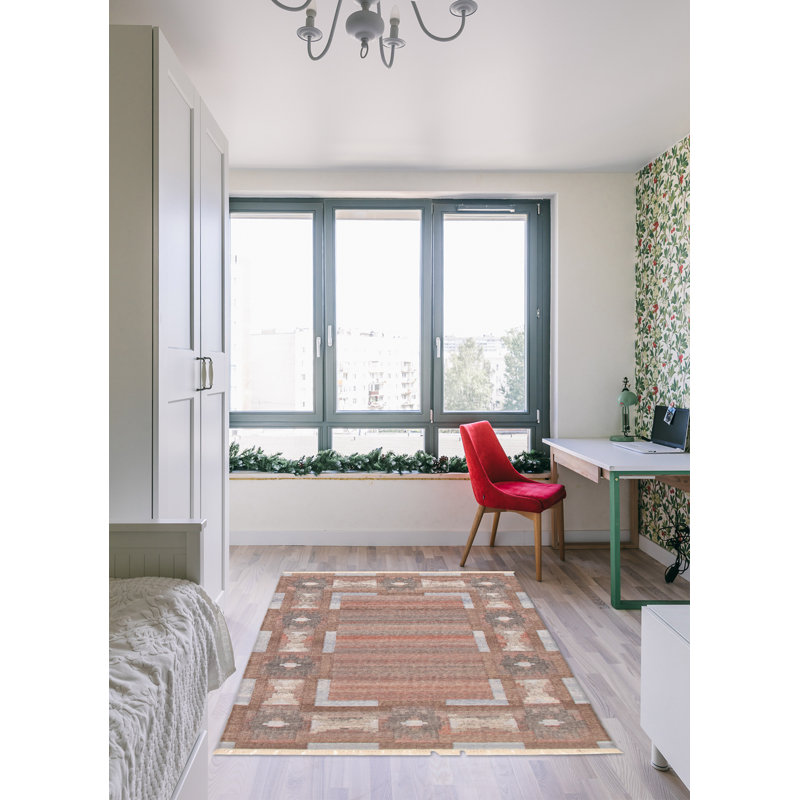 Kilim brun Ankara 5 pi 1 po x 8 pi 1 po
