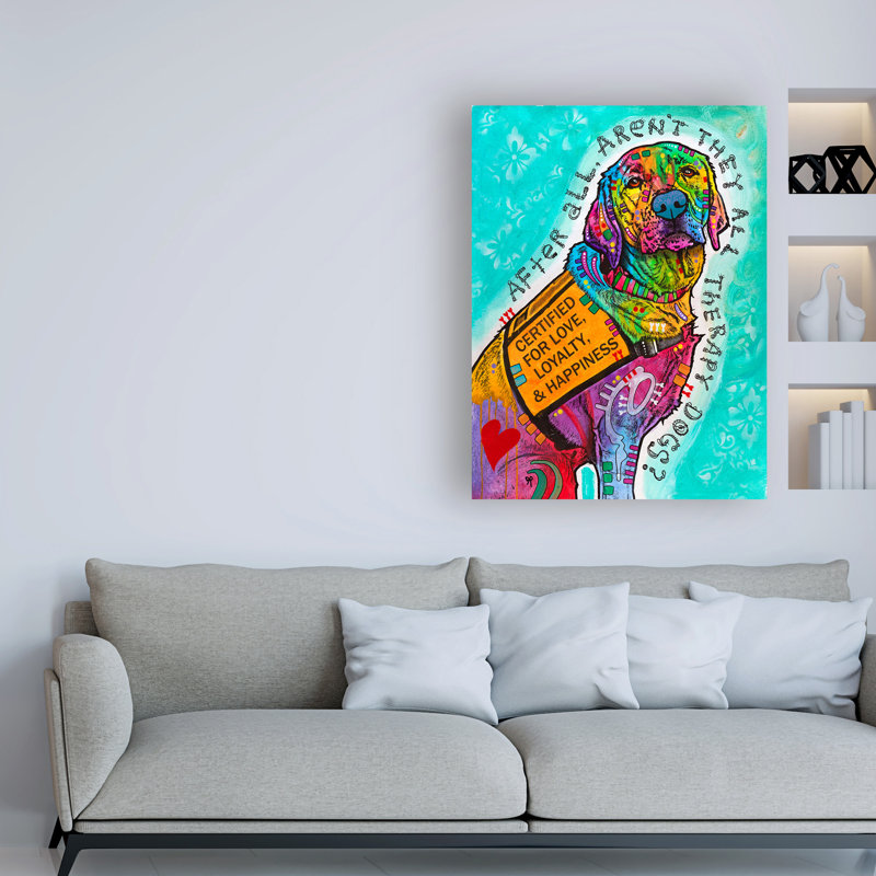 «Certified for Love» par Dean Russo, impression sur toile tendue, H 24 po x l 18 po x P 2 po
