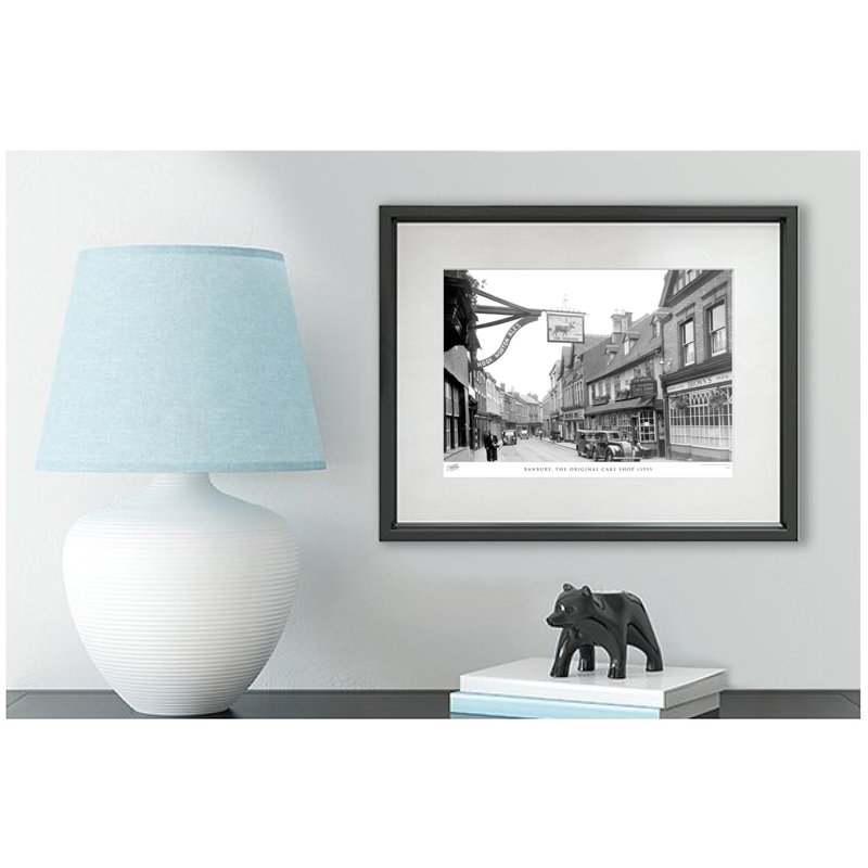 Banbury, The Original Cake Shop C1955 by Francis Frith - Single Picture Frame Print, 28cm H x 36cm W x 2.3cm D
