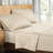 Double-Brushed Microfiber Striped Sheet Set-13163682-13163690