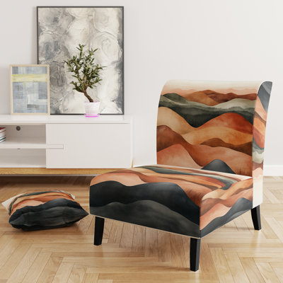 Fauteuil de chambre rembourré Desert