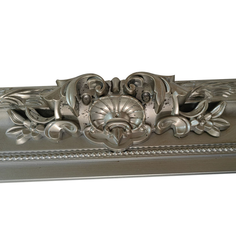 Antique decorative mirror, 71 po x 36 po, Champagne