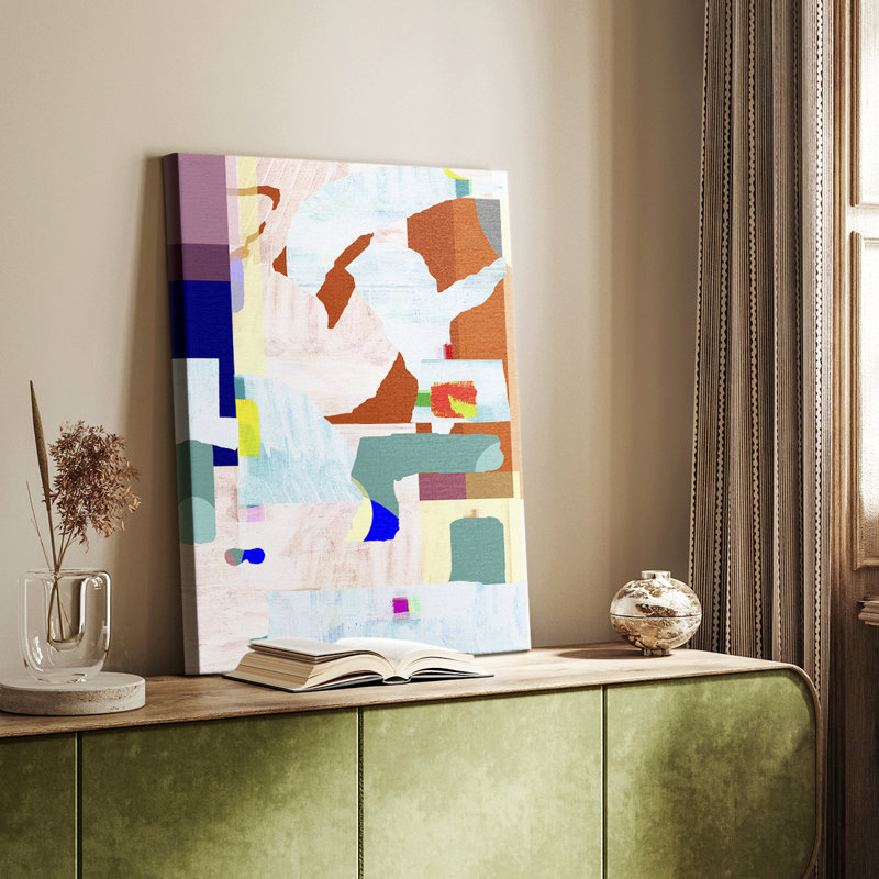 Lucca en couleur II - galerie Cavas sur mesure, H 18 po x l 12 po