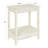 Holmwood Solid Wood End Table with Storage