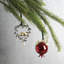 Pomegranate 6'' Handmade Food & Beverage Hanging Figurine Ornament-304829059