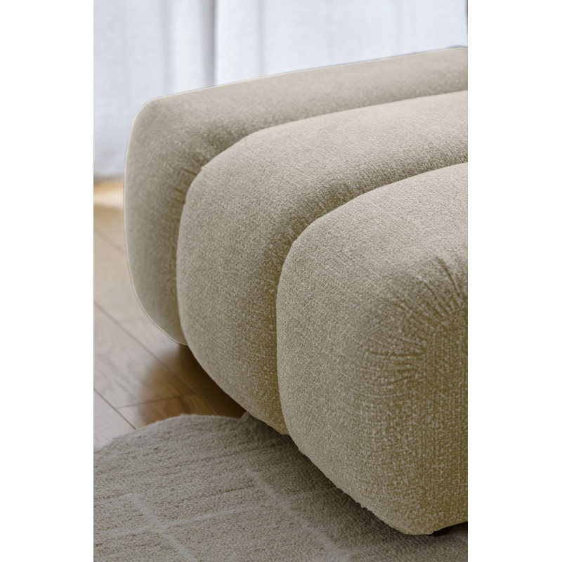 Shell Corner Sofa , Beige, 6, Left Hand Facing