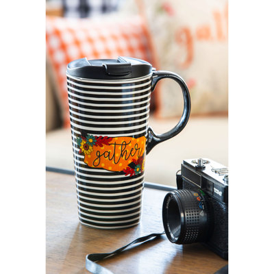 Evergreen Enterprises, Inc Ceramic Travel Mug