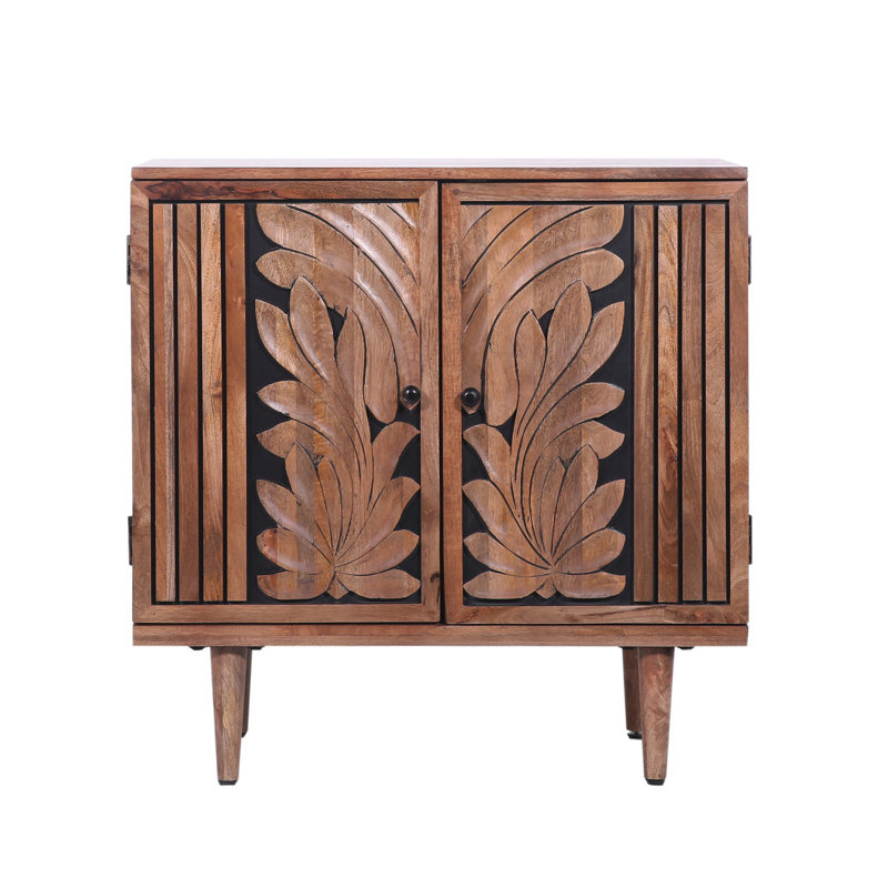 Lowndes Warm Brown Two Door Cabinet