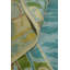 Tapis turc transitionnel en laine Oushak 9x12