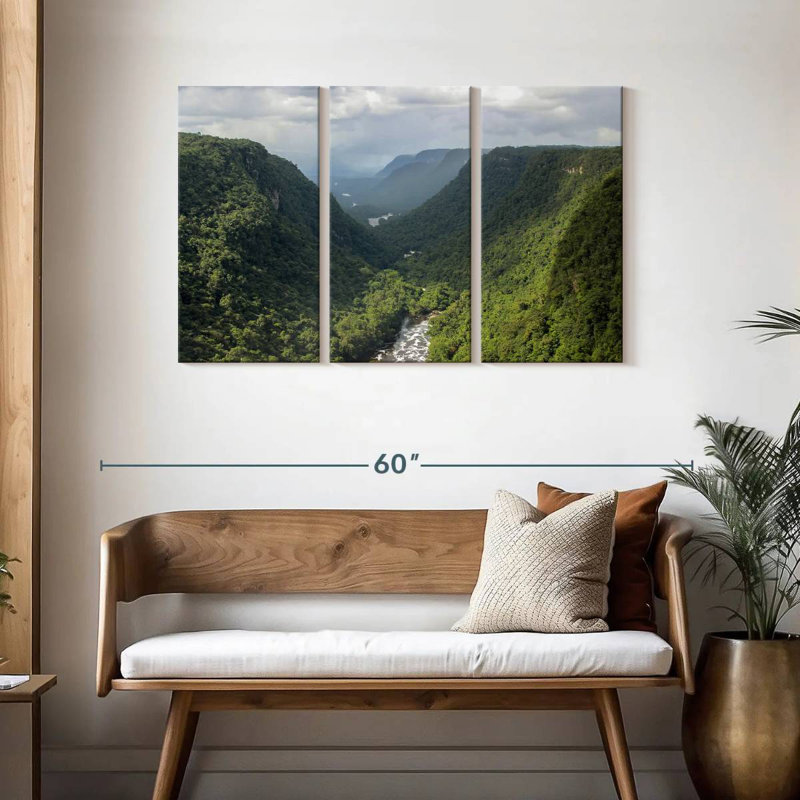 Alvord Misty Guyana Jungle, H 28 po x l 45 po