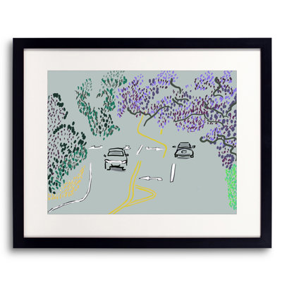 Jacaranda Print by Deborah Blum