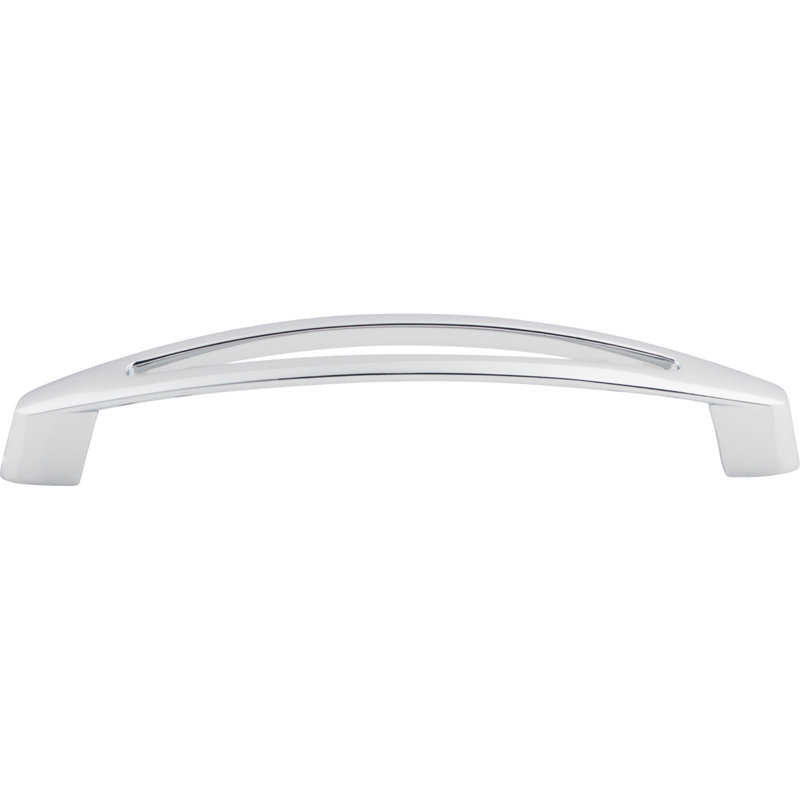 Verona Bar Pull, Polished Chrome, 5 1/16" Center to Center