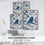 Bluebird Silhouette I, reproduction encadrée - bois massif-1991493235