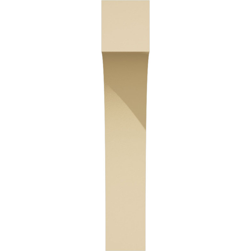 Corbeau en uréthane Huntington Signature, brun clair apprêté, H 20 po x l 3,5 po x P 12 po