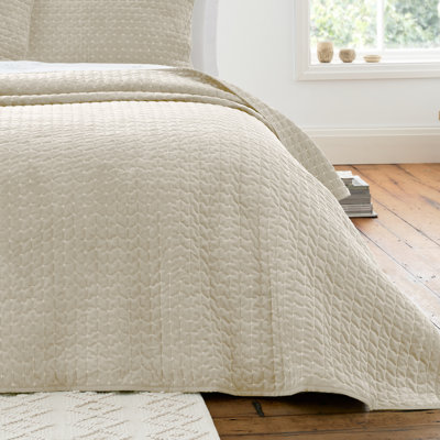 Attica Velvet Embroidered Bedspread