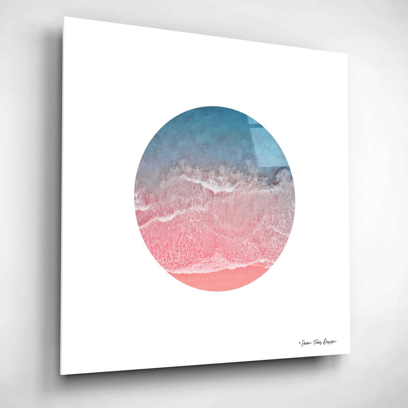 «Ocean Circle» par Seven Trees Design, H 12 po x l 12 po x P 0,13 po