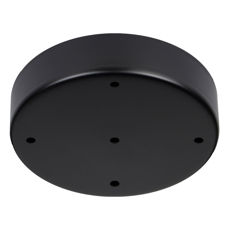 Kloud mix of 5 Pendant Lights, Black, 105", Amber/Grey