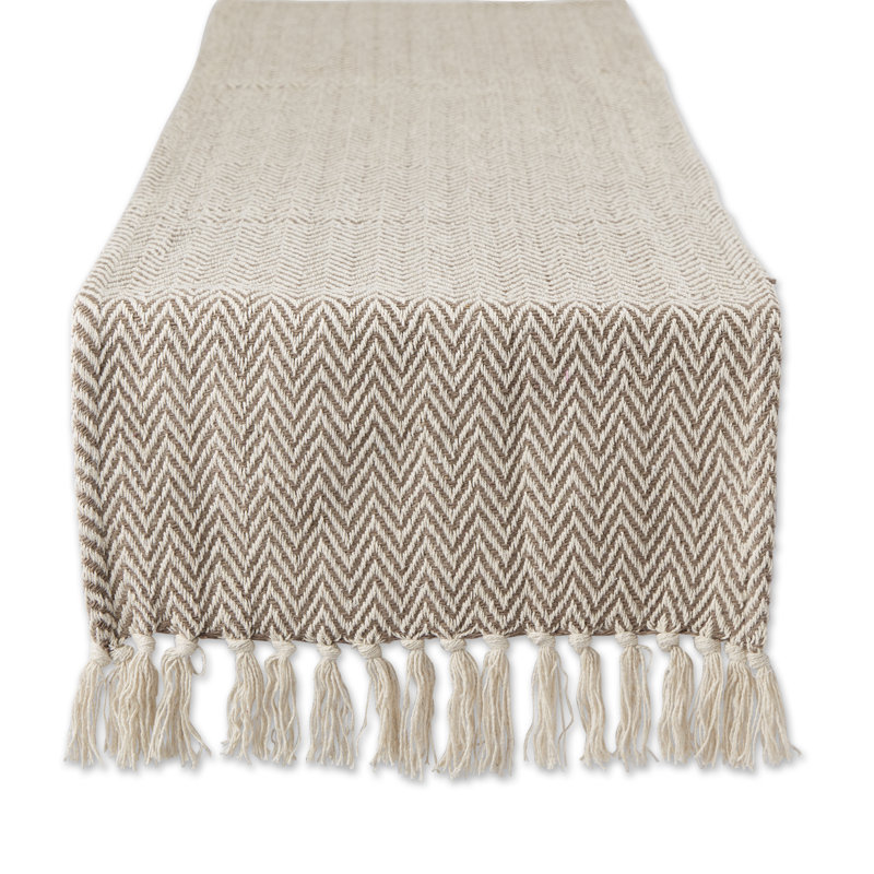 Desta Solid Table Runner,  72'' x 15'' , Dark Brown