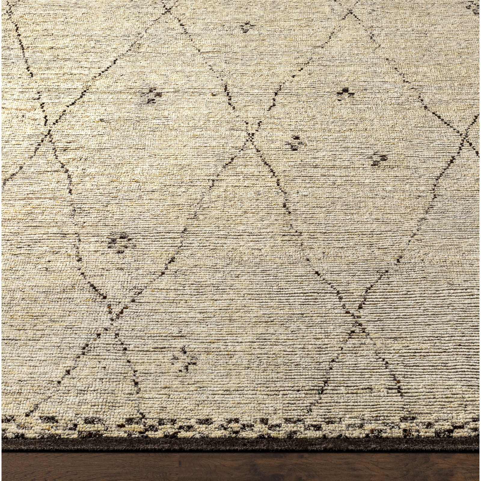 Zoelle Hand-Woven Moroccan Rug, Runner 2'6" x 8'