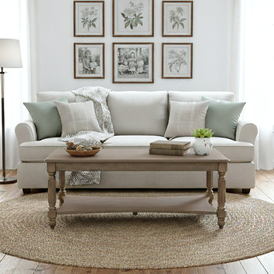 Branham Solid Wood Rectangular Coffee Table