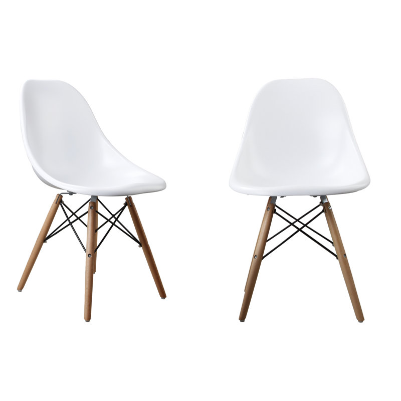 Chaise d'appoint Haynie, Blanc