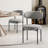 Bayville Faux Shearling Fabric Upholstered Side Chair With Metal Leg-121406671