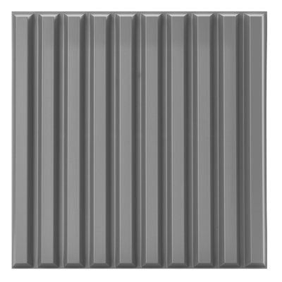 3D Wall Panels With Adhesive Included 19.6" 3D Fluted Line Design Wall Paneling