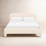 Emmie Platform Bed In Solaz Denim