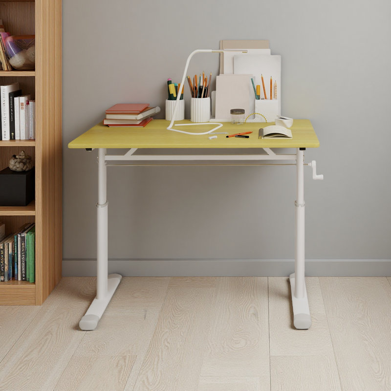 Bureau d'étude réglable pour enfants et adultes - Bureau multifonctionnel réglable en hauteur pour la maison / le bureau, conception compacte