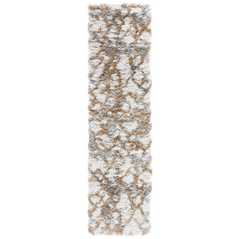 Stoneboro Abstract Area Rug, Runner 61 x 244cm