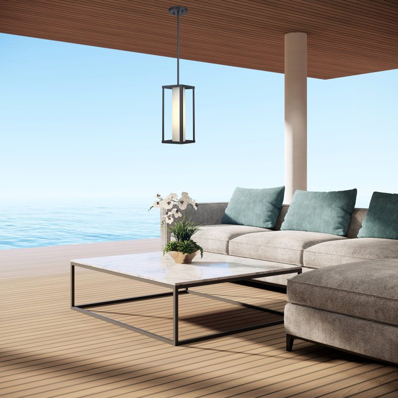 Mercer 1 - Light Lantern Rectangle Pendant