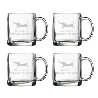 Tasse à café en verre Susquehanna Dachsund