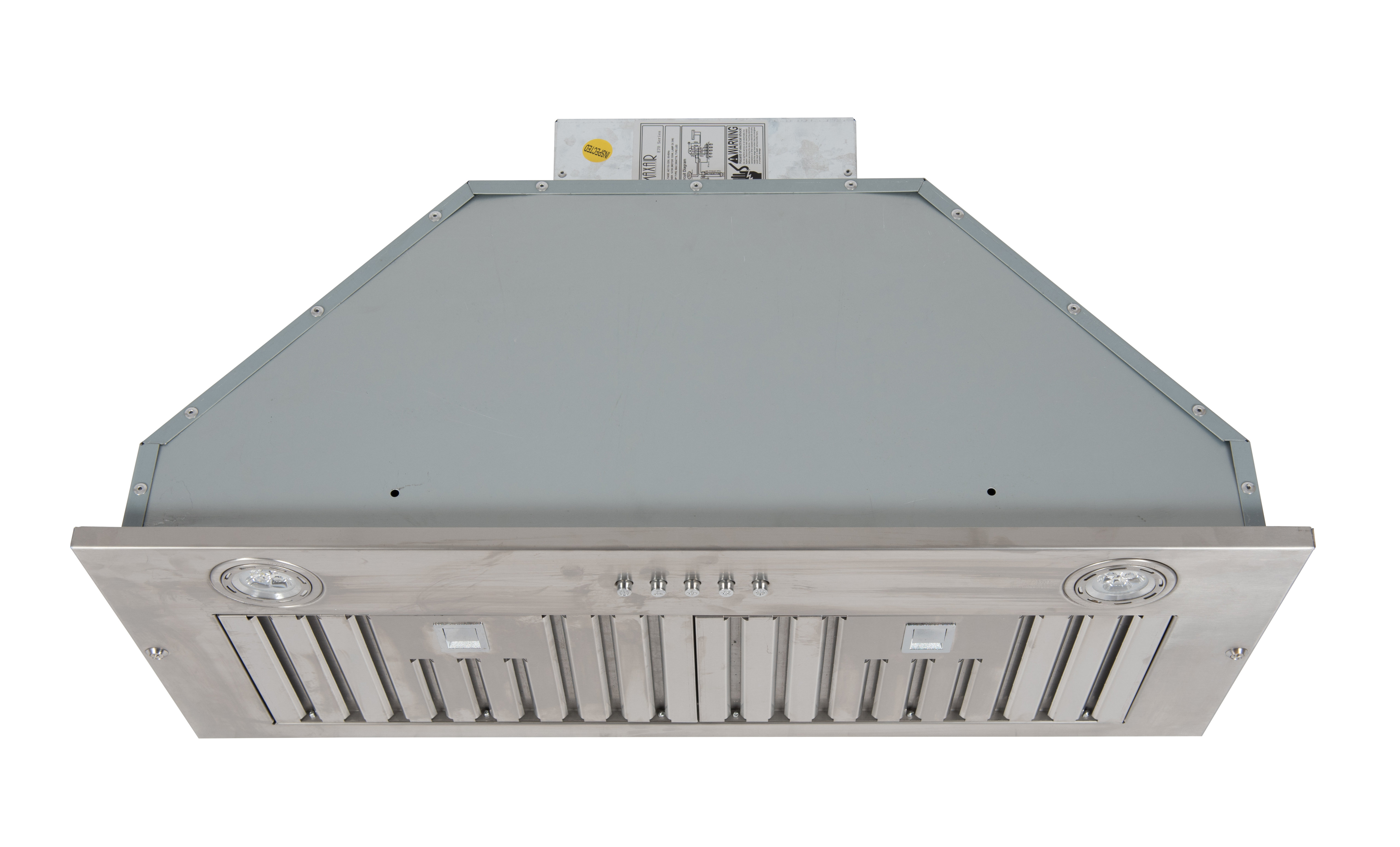 MaxAir 30" 600 Cubic Feet Per Minute Ducted (Vented) Insert Range Hood