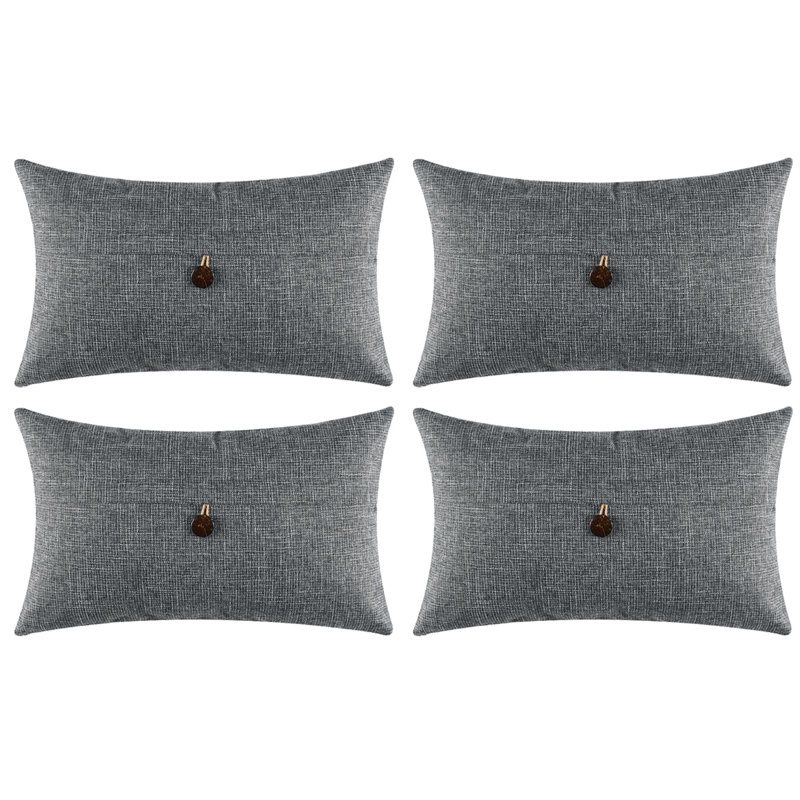 Coussin , gris